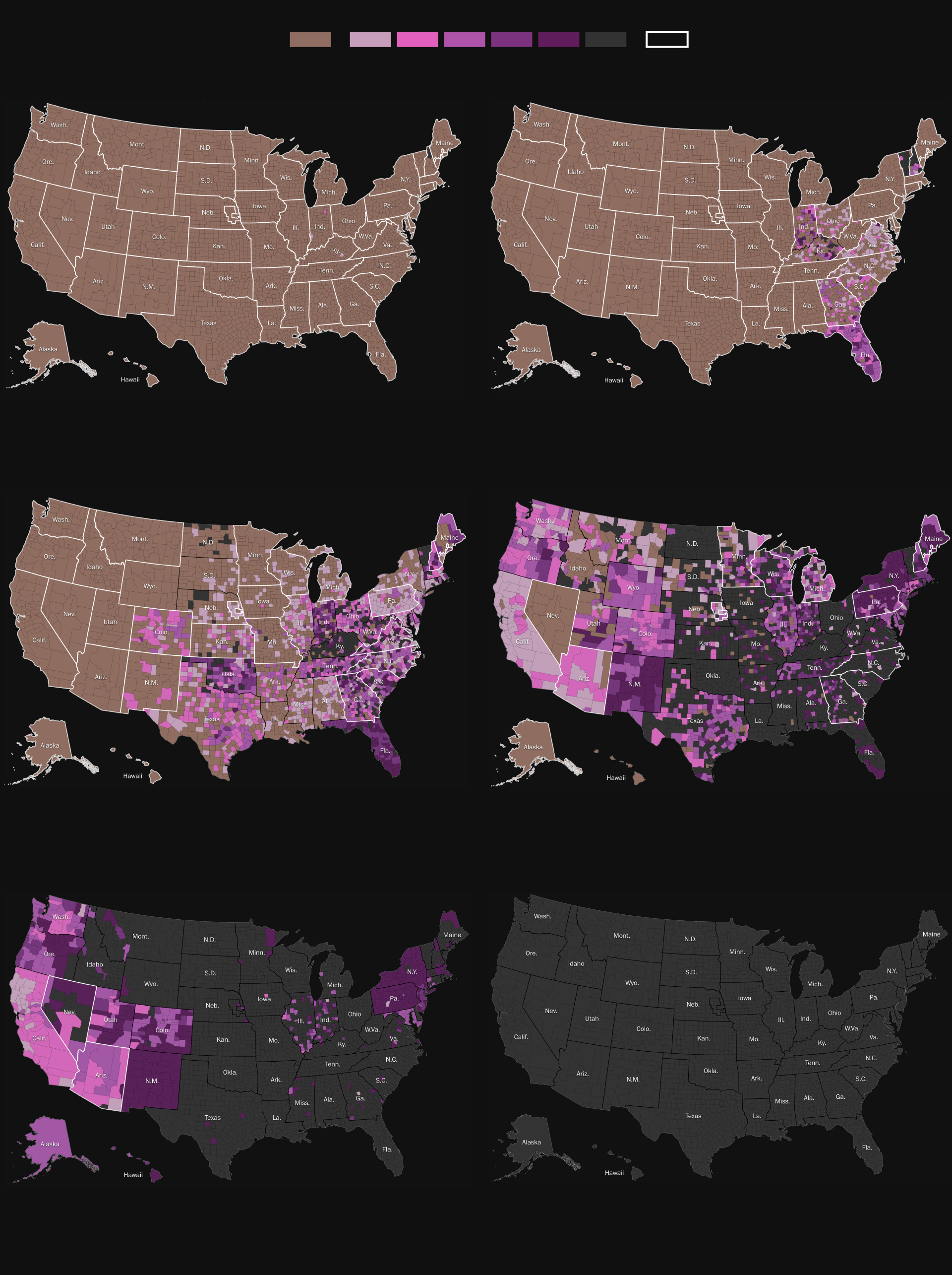 States where votes are still being counted in the 2024 election ...