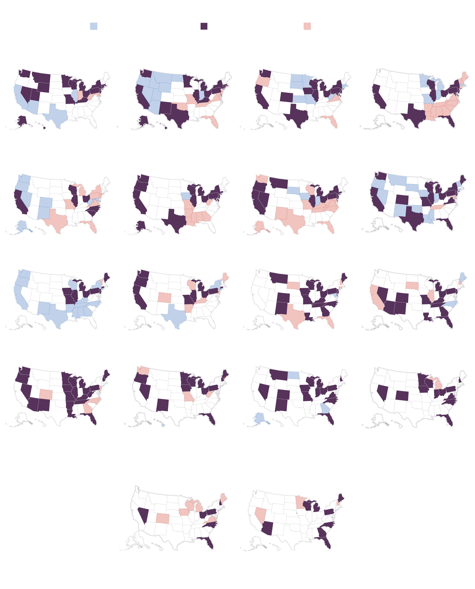 Number of swing states targeted by presidential campaigns has declined ...