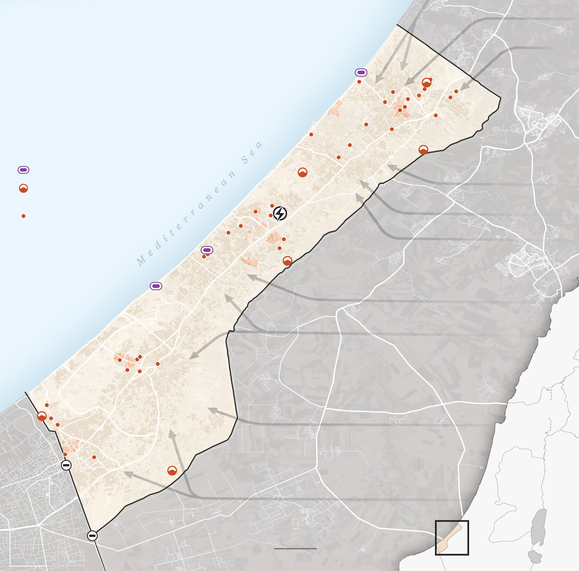 How the Israel-Hamas conflict has unfolded in maps, graphics and videos ...