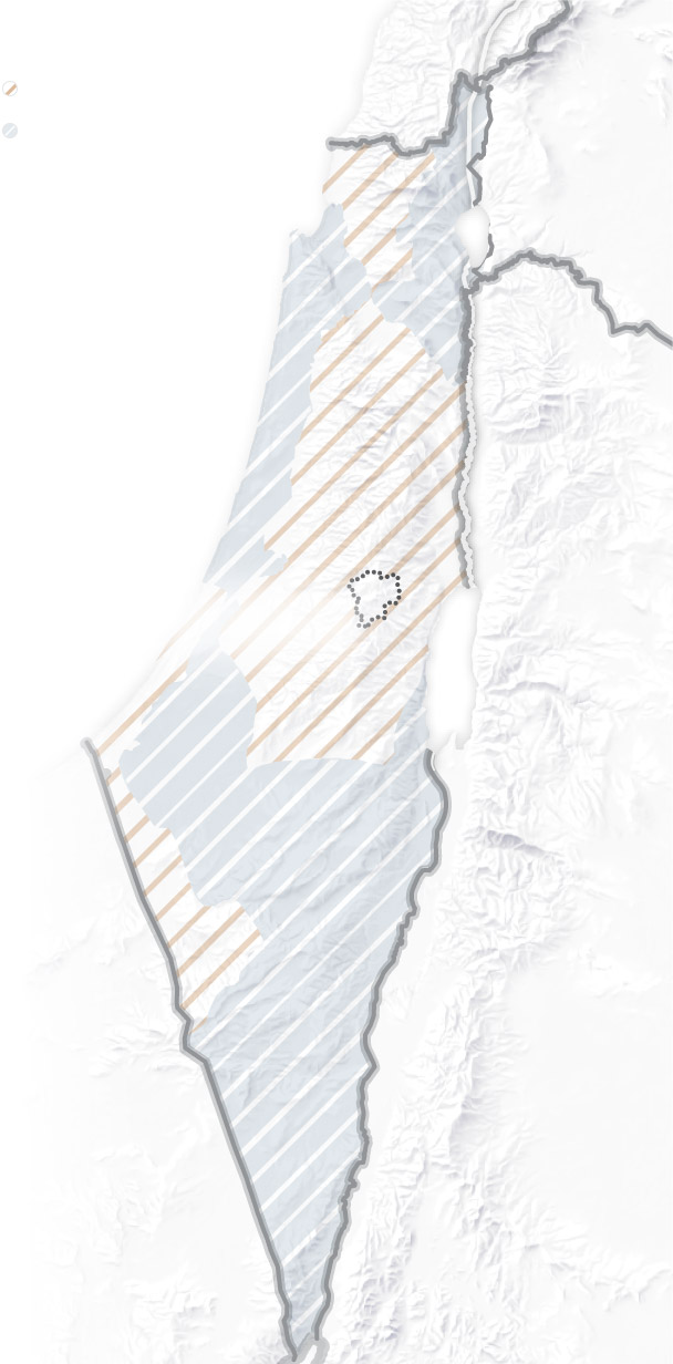 Six maps explain the boundaries of Israel and Palestinian territories ...