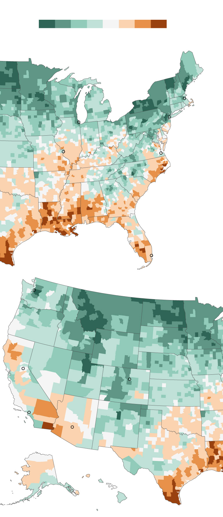 Column | How climate risky or resilient is your city? Look up where you ...