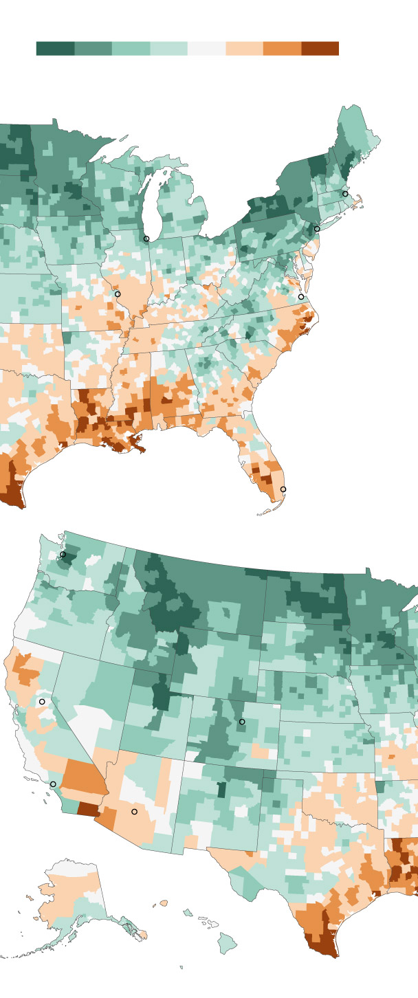 Column | How climate risky or resilient is your city? Look up where you ...