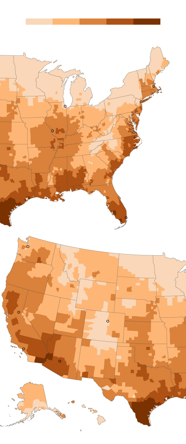 Column | How climate risky or resilient is your city? Look up where you ...