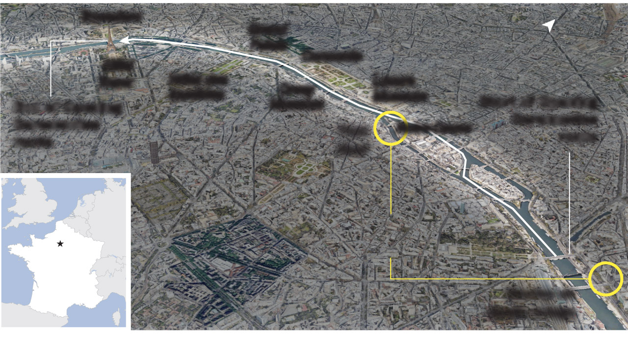 A grand Olympic plan for the Seine. But first, the tent camps. A grand Olympic plan for the Seine. But first, the tent camps.