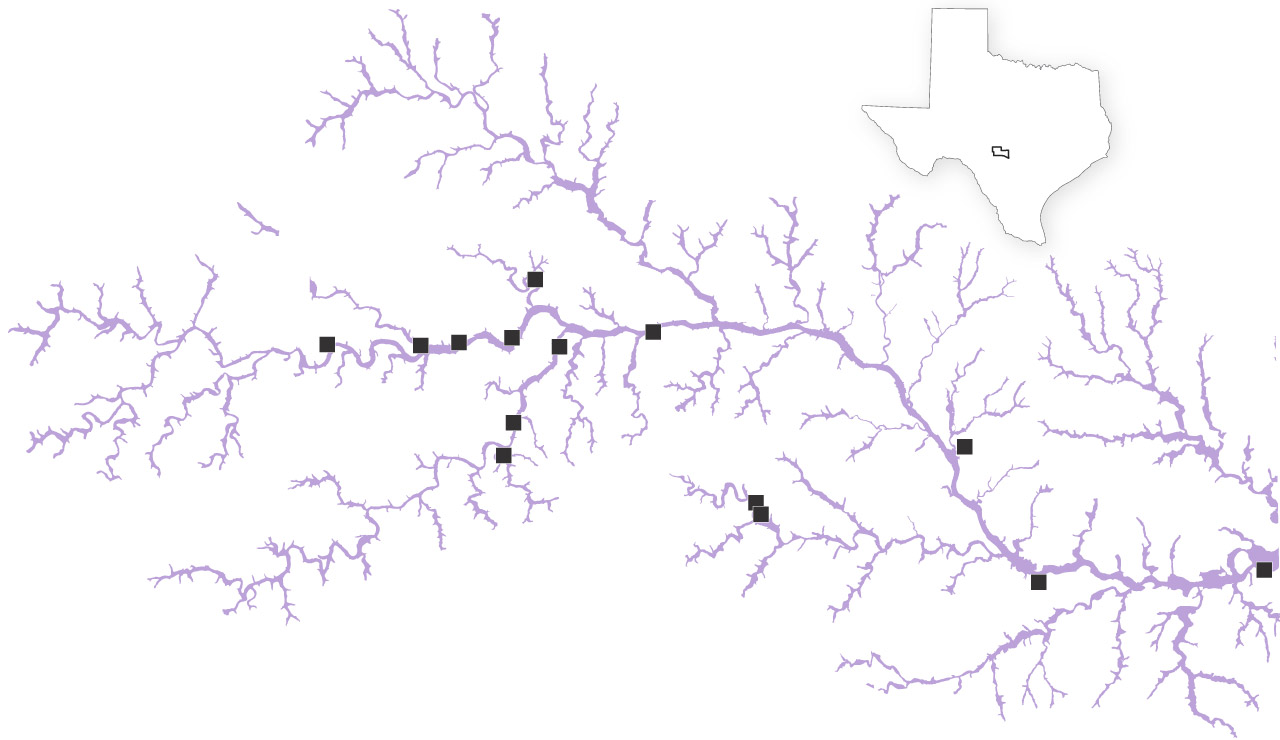 Maps show Texas camps within highrisk flood zones of Guadalupe River