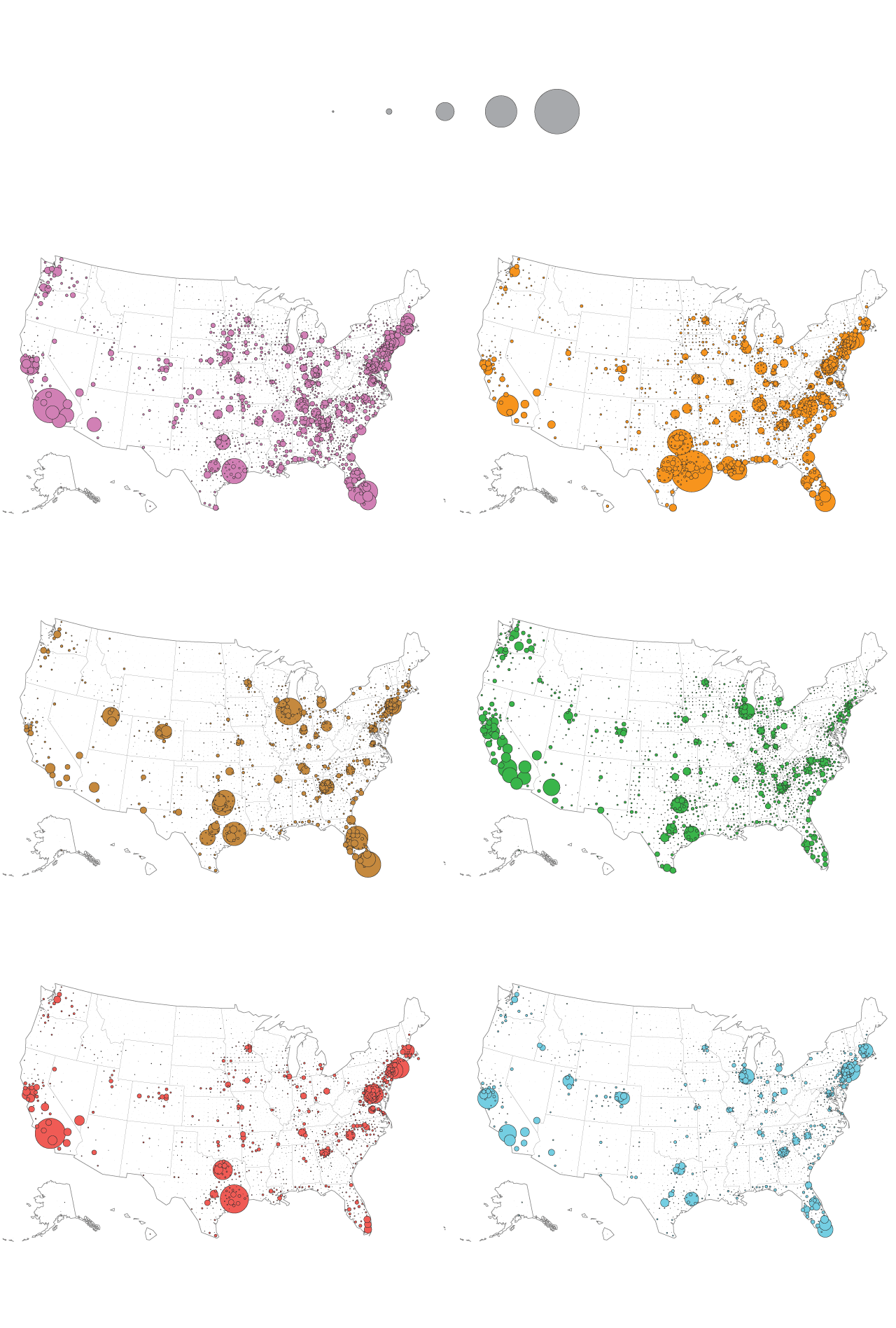 Http Immigration Where millions of immigrants in the U.S. came from and now live ...