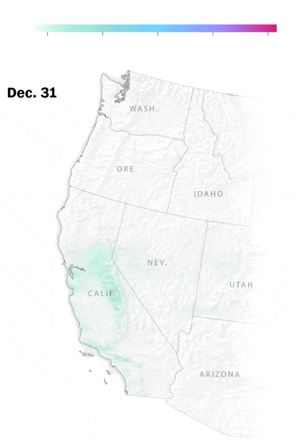 The science behind California's extremely wet winter, in maps The Washington Post