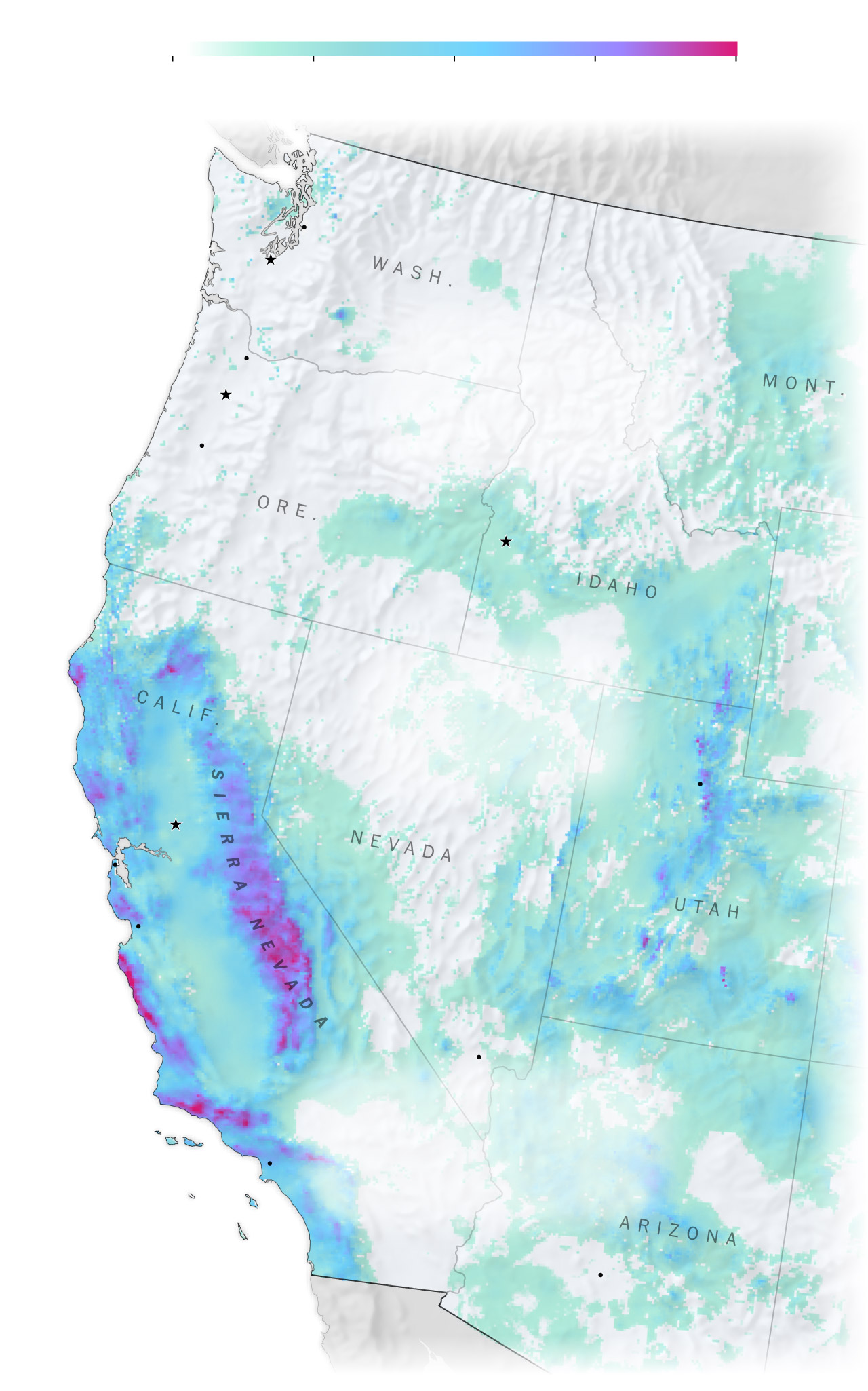 The science behind California's extremely wet winter, in maps The Washington Post
