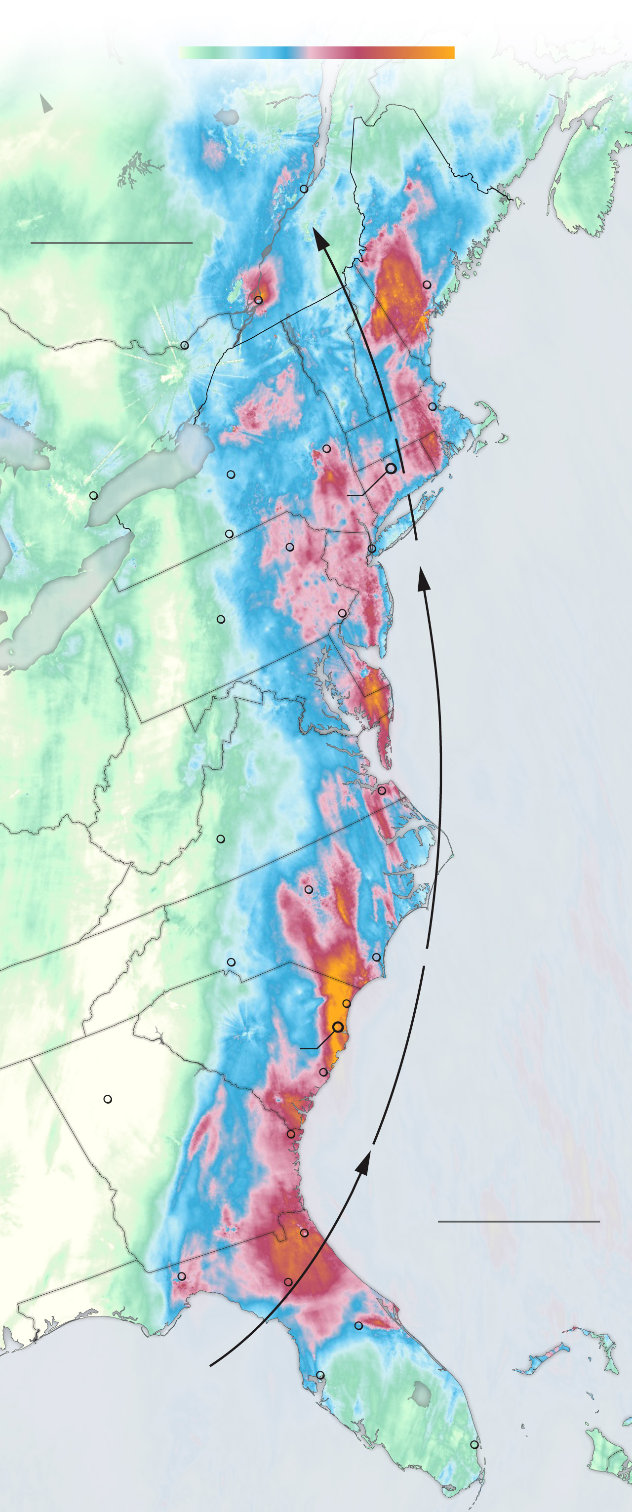 Atmospheric river intensified deadly East Coast storm, flooding - The ...