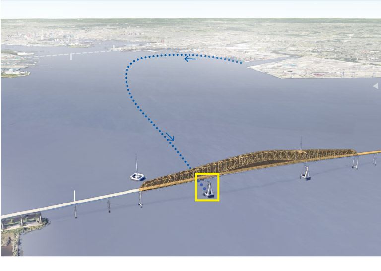 Baltimore Key Bridge Location Map.pdf Videos show how Baltimore Key Bridge collapsed after cargo ship crash ...