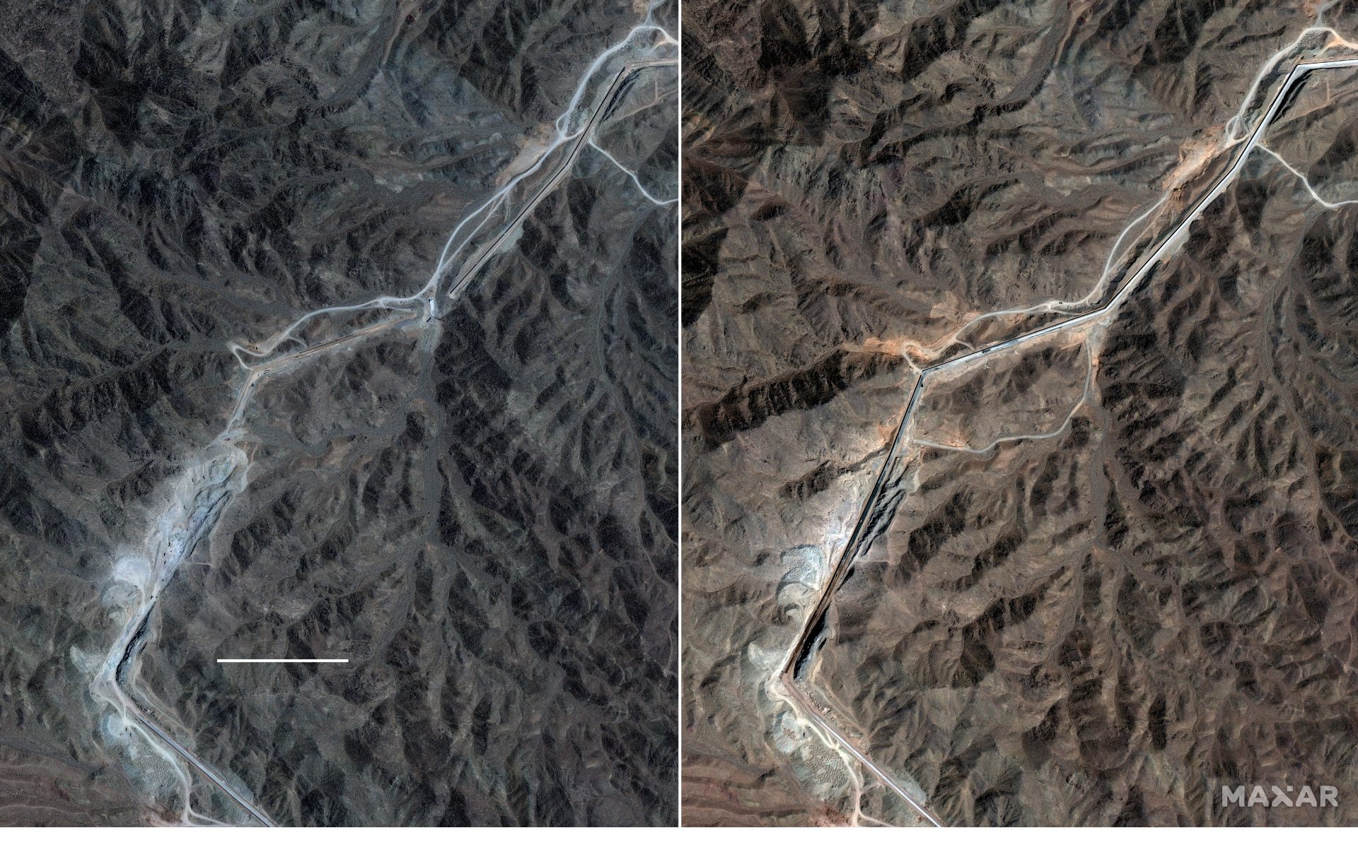 صور الأقمار الصناعية (MAXAR)