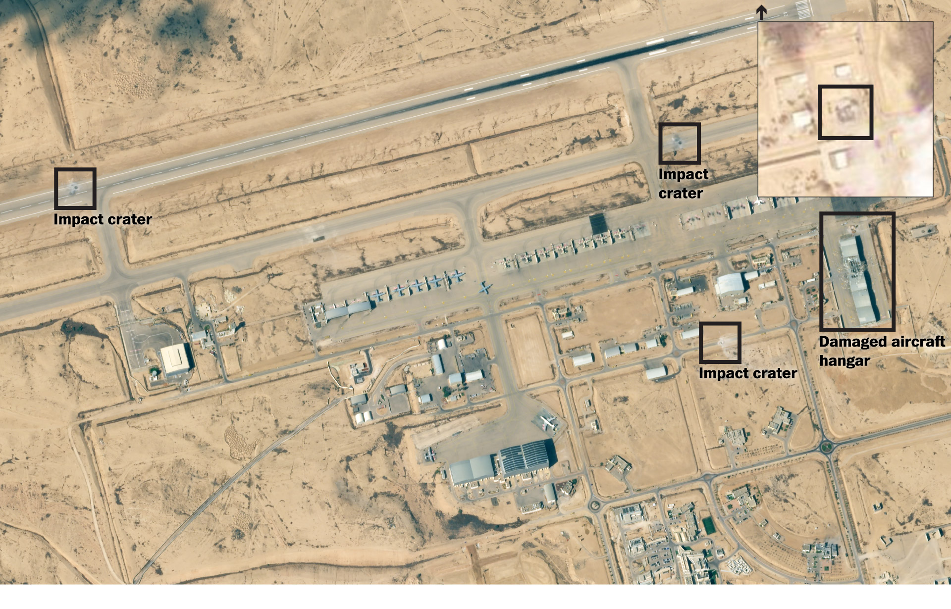Iranian missiles hit Israeli military sites, visuals show (washingtonpost.com)