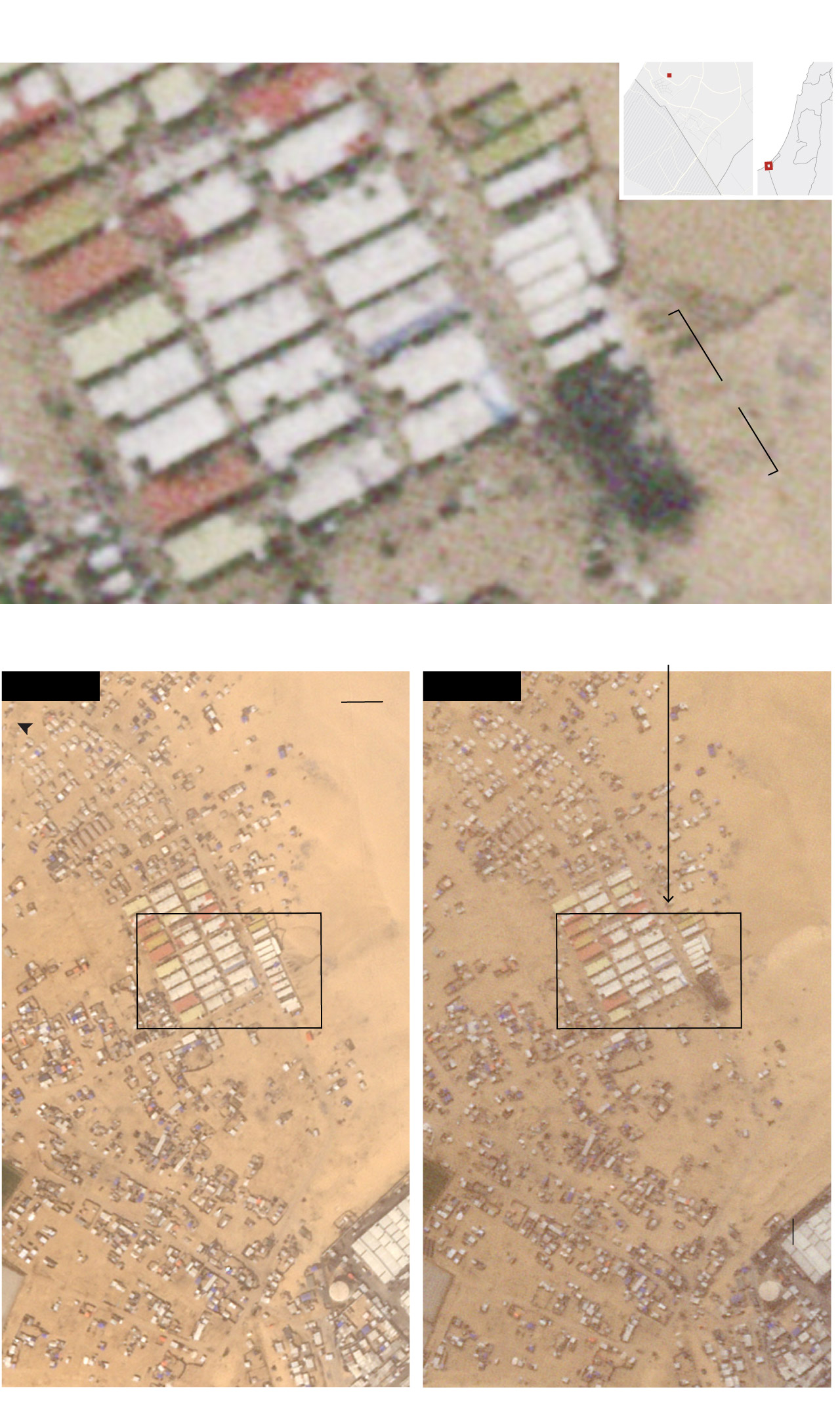 tent camp rafah before after medium