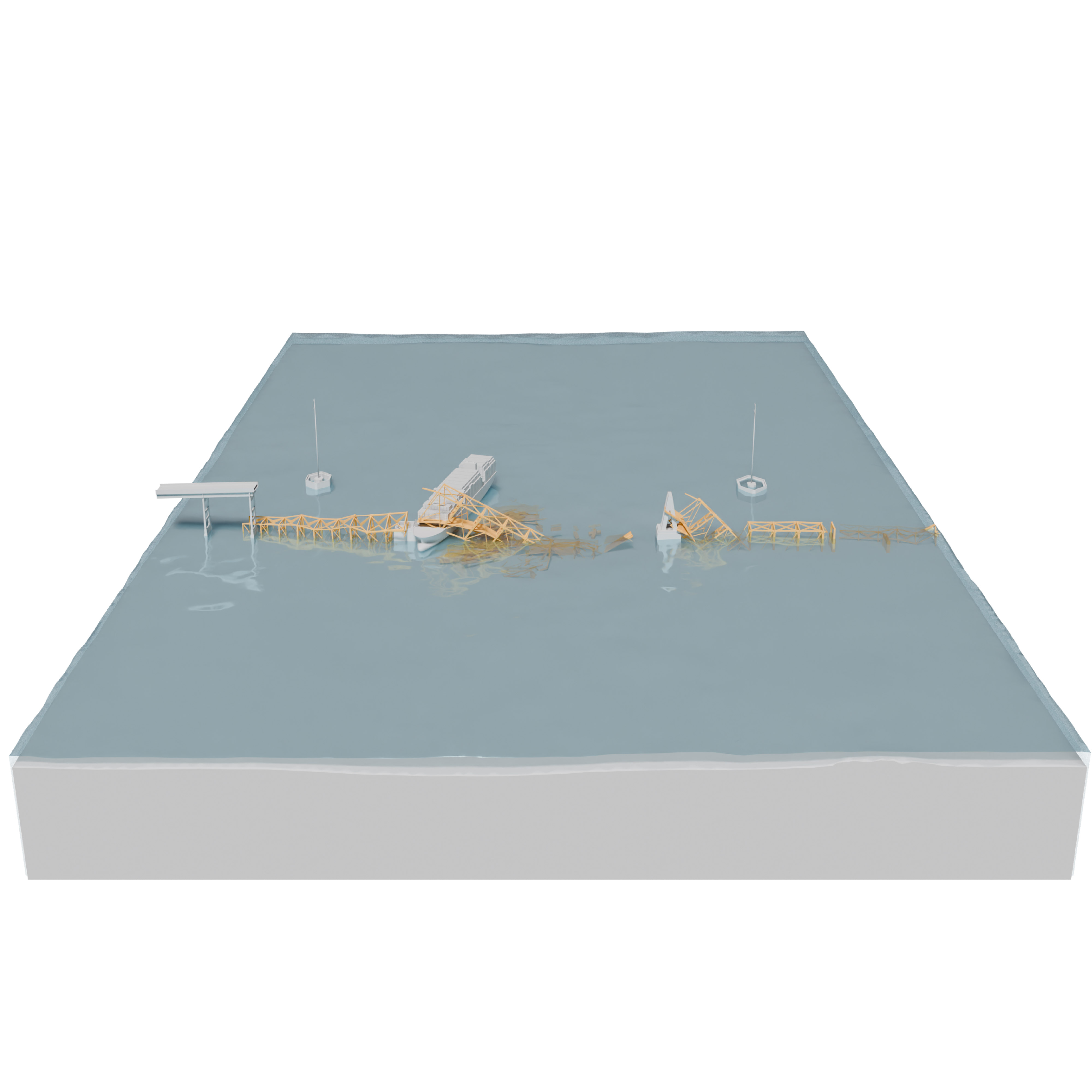 How the massive Baltimore bridge cleanup works, step by step ...