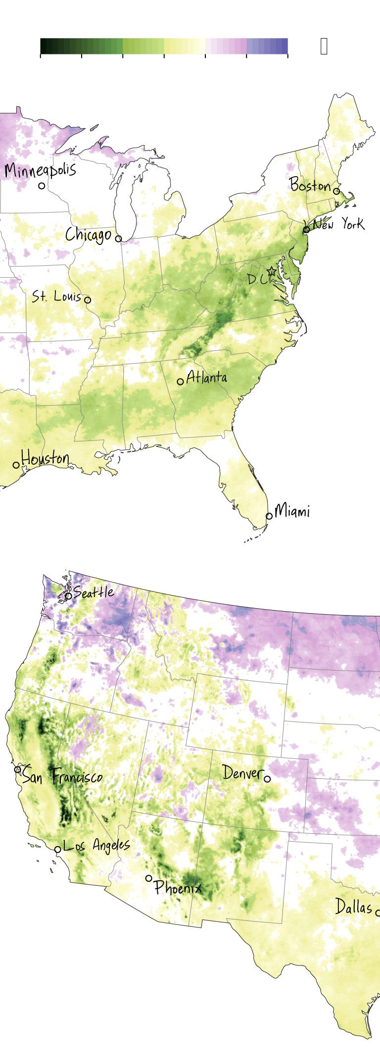Analysis | See how much earlier spring arrives in your city with our ...