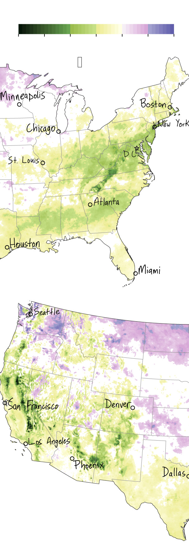 Analysis | See how much earlier spring arrives in your city with our ...